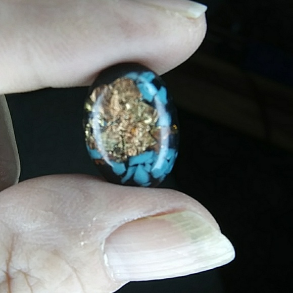 Dichroic Post Earrings - Picture 7 of 7